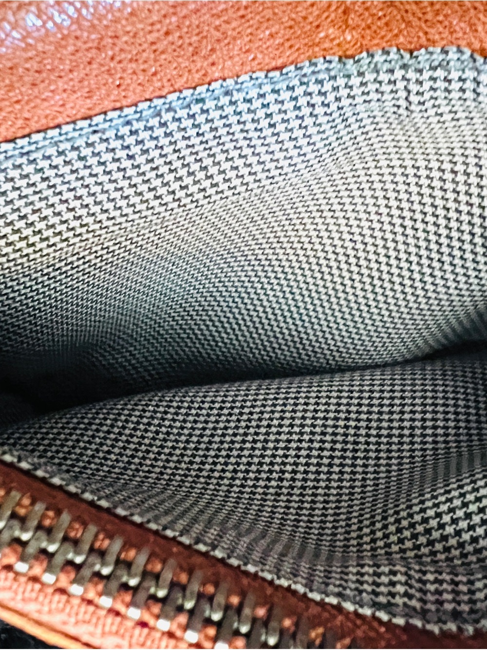 Faux Leather Belt Bag in Cognac Brown - Picture 6 of 10